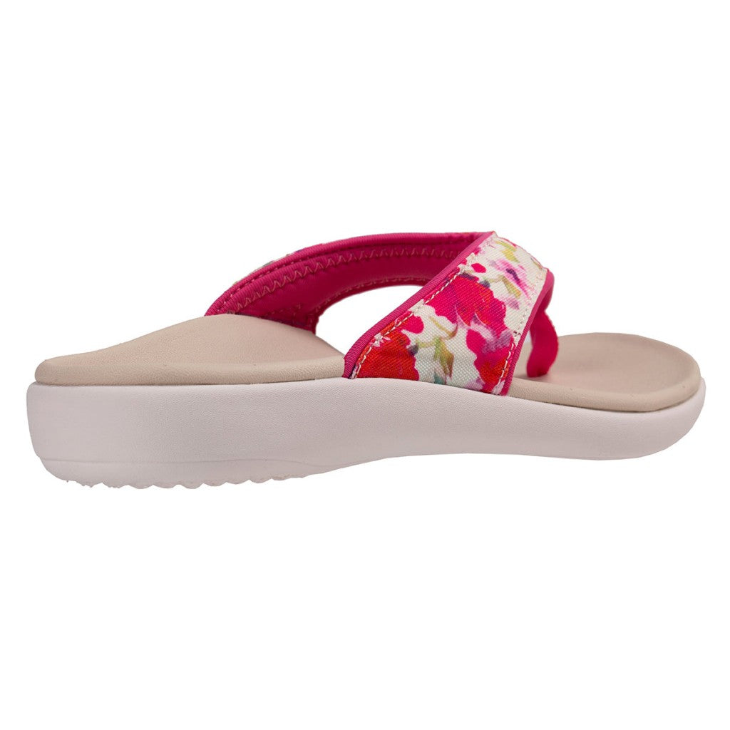 Revitalign Yumi Bouquet Supportive Comfort Women's Sandals - Pink Floral - Product View - 4