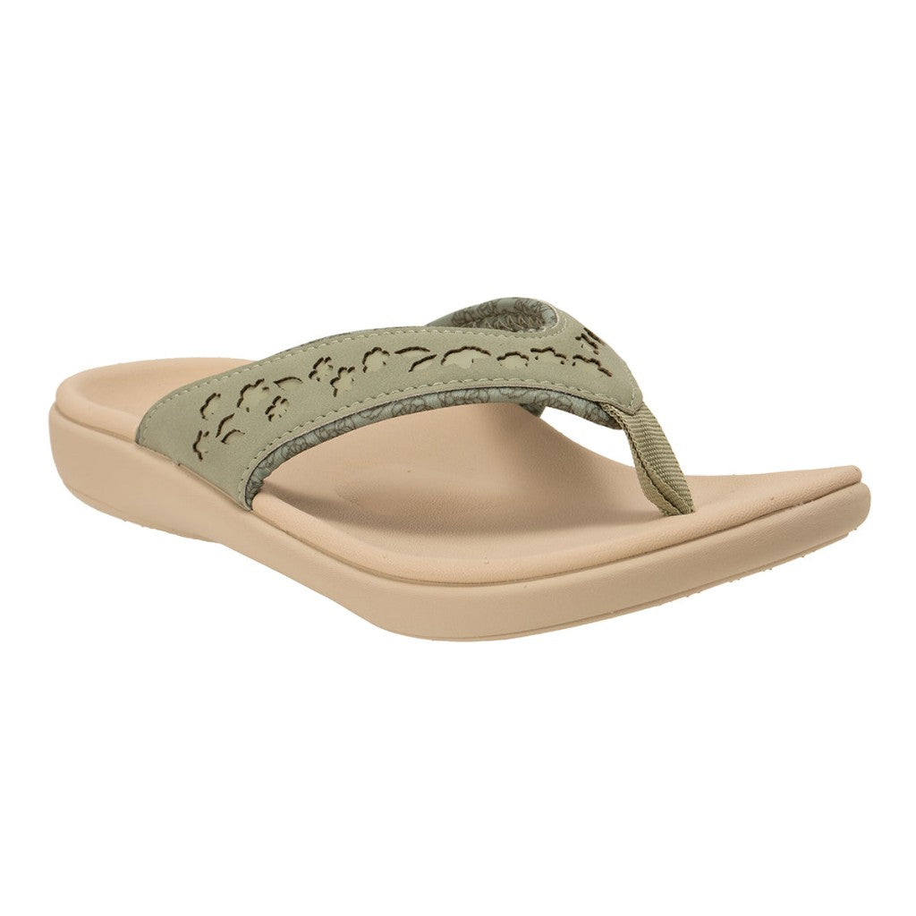 Revitalign Yumi Chantilly Supportive Full Contact Comfort Women's Sandals - Desert Sage - Product View - 2