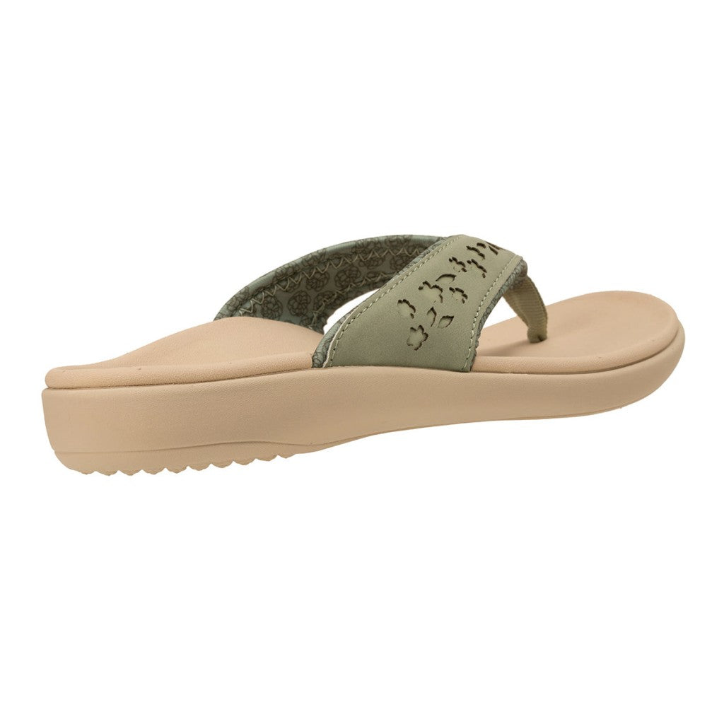 Revitalign Yumi Chantilly Supportive Full Contact Comfort Women's Sandals - Desert Sage - Product View - 4