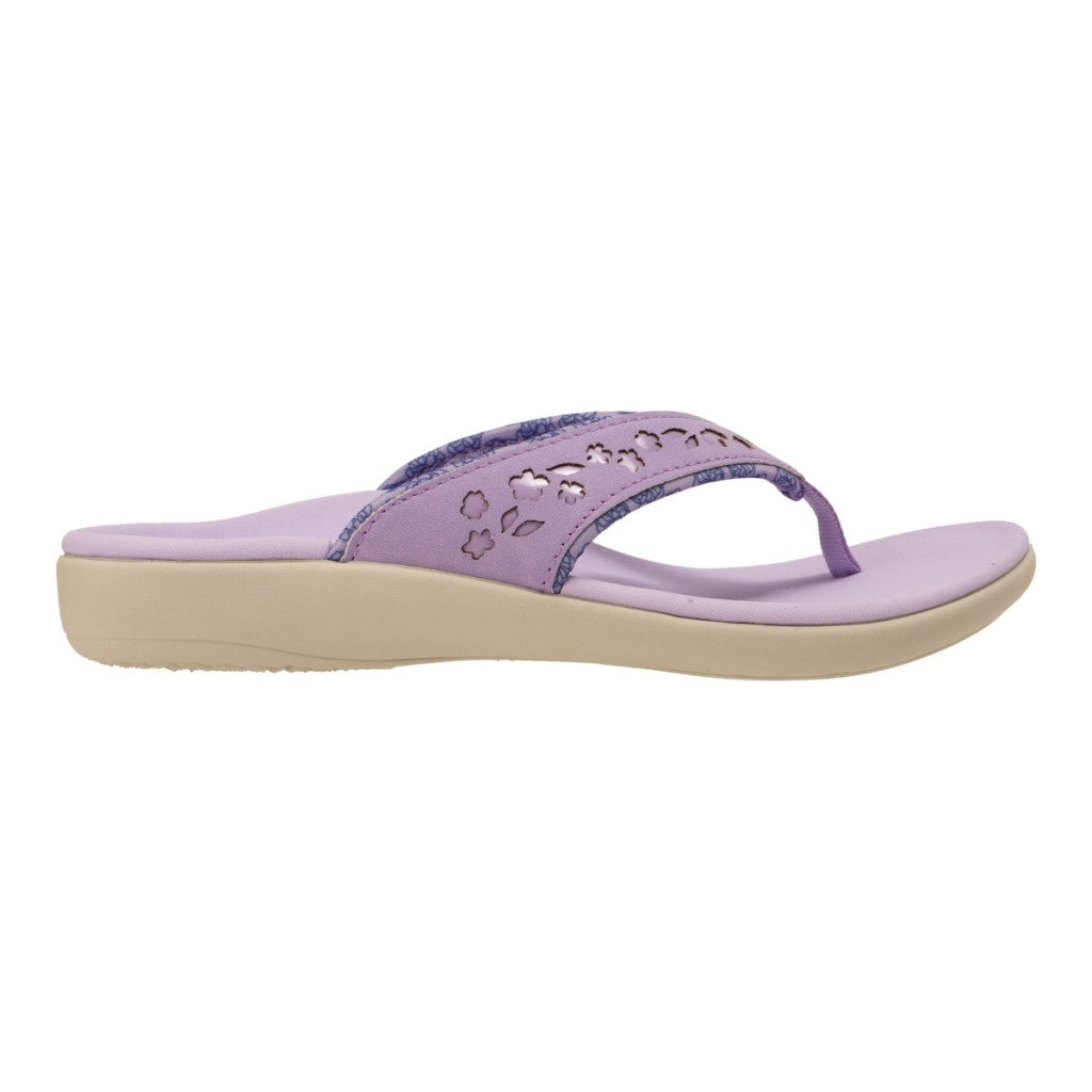 Revitalign Yumi Chantilly Supportive Full Contact Comfort Women's Sandals - Purple - Product View - 1