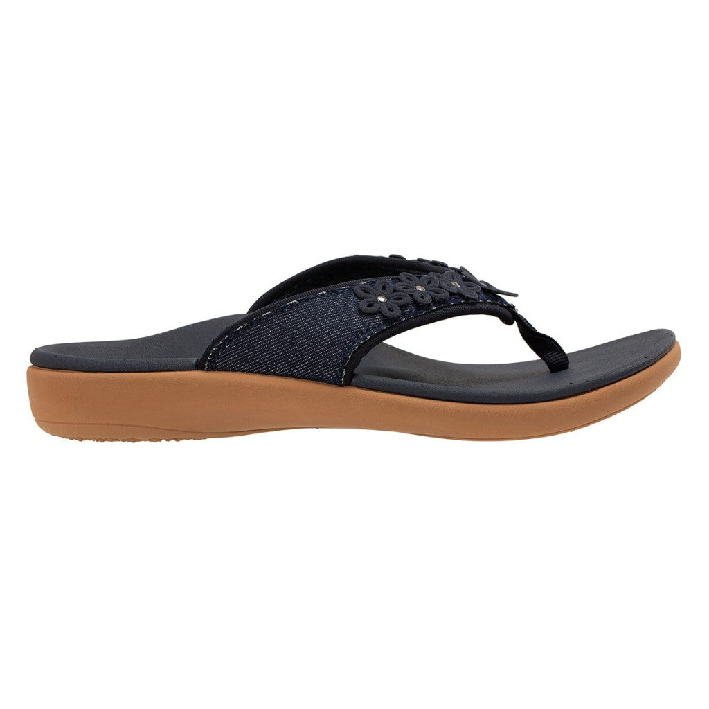 Revitalign Yumi Hampton Orthotic Comfort & Support Women's Sandals - Denim - Product View - 1