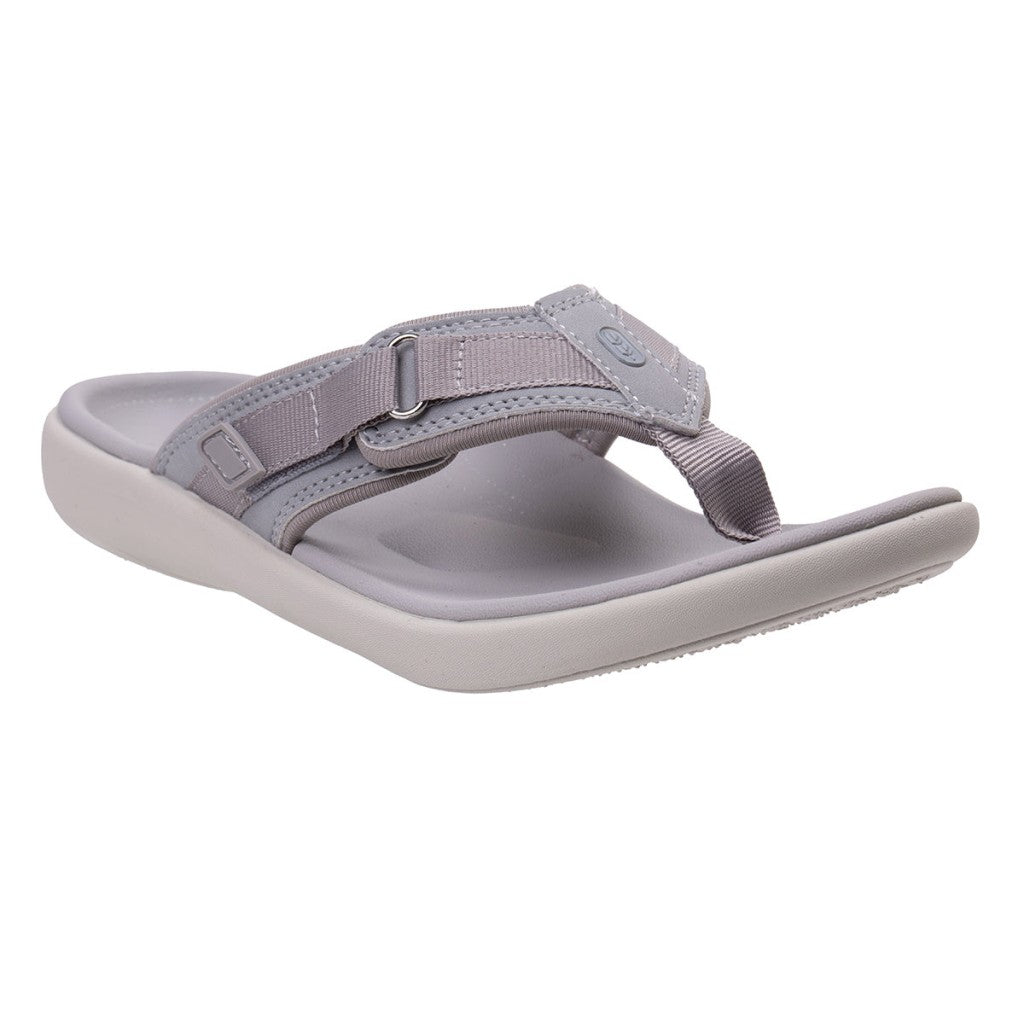 Revitalign Yumi Northfork Women's Sandals - Pewter - Product View - 2