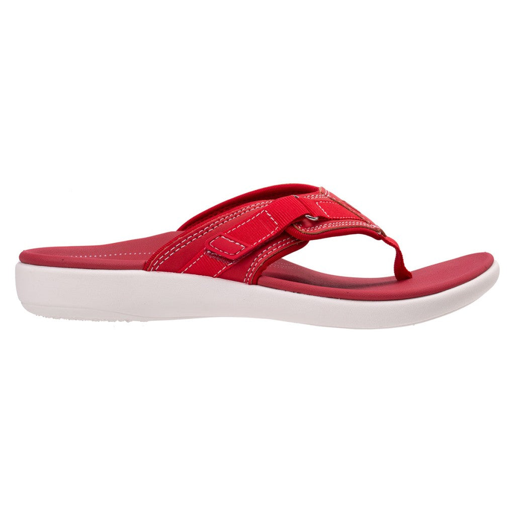 Revitalign Yumi Northfork Women's Sandals in Samba Red