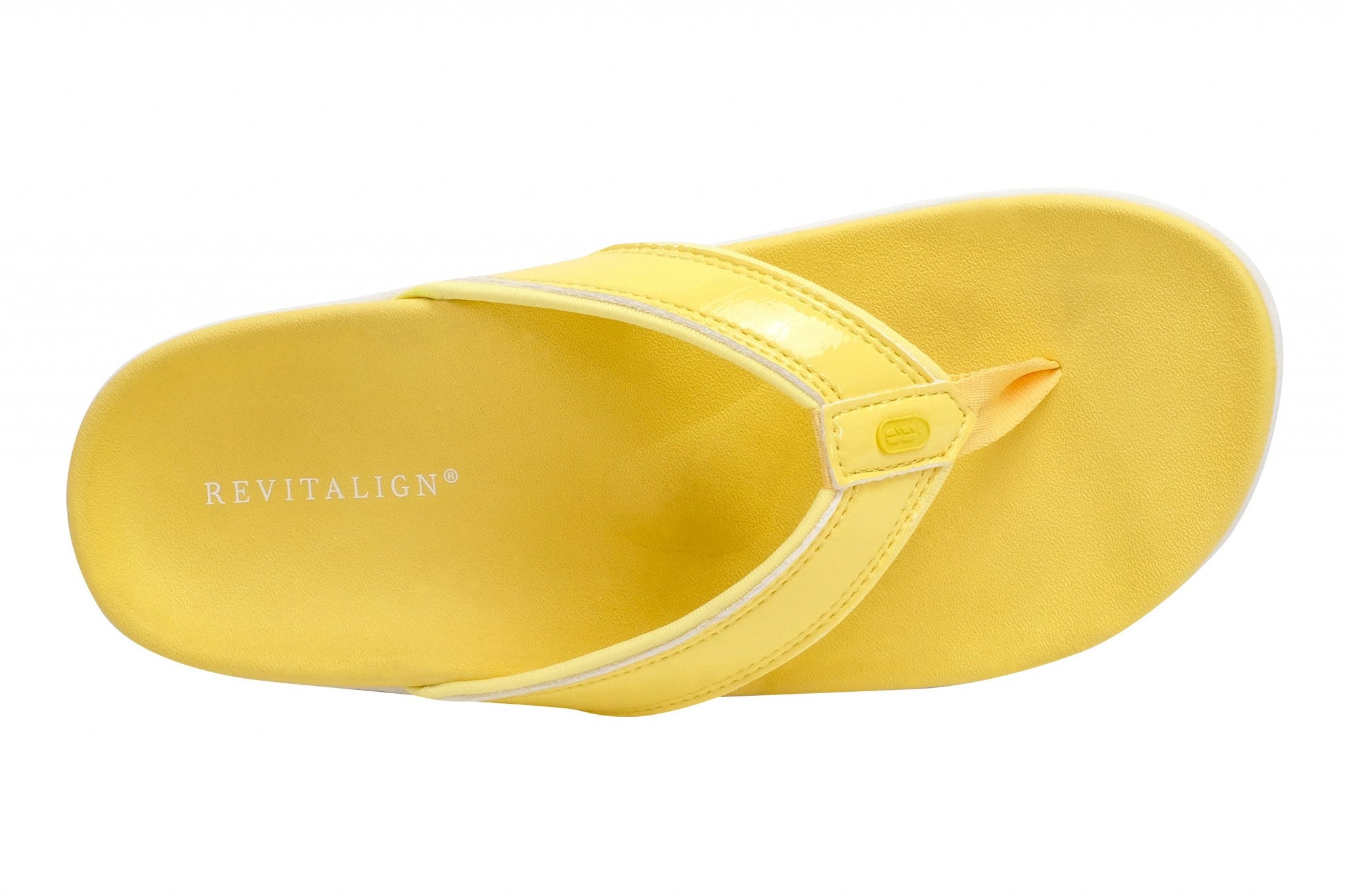Revitalign Yumi Nuevo Flip Women's Sandals - Yellow - Product View - 6