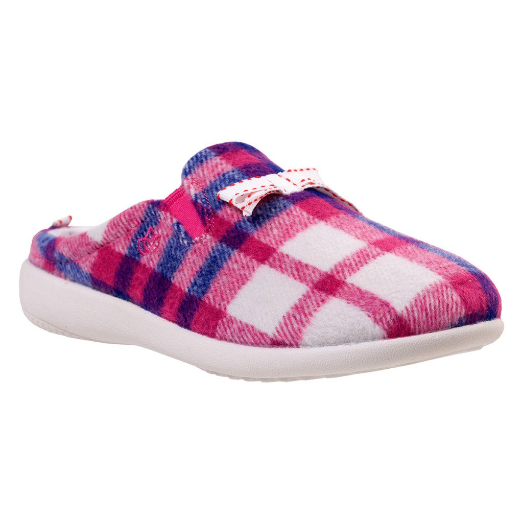 Spenco Aberdeen Supportive Quilted Footbed Women's Slippers - Pink - Product View - 2