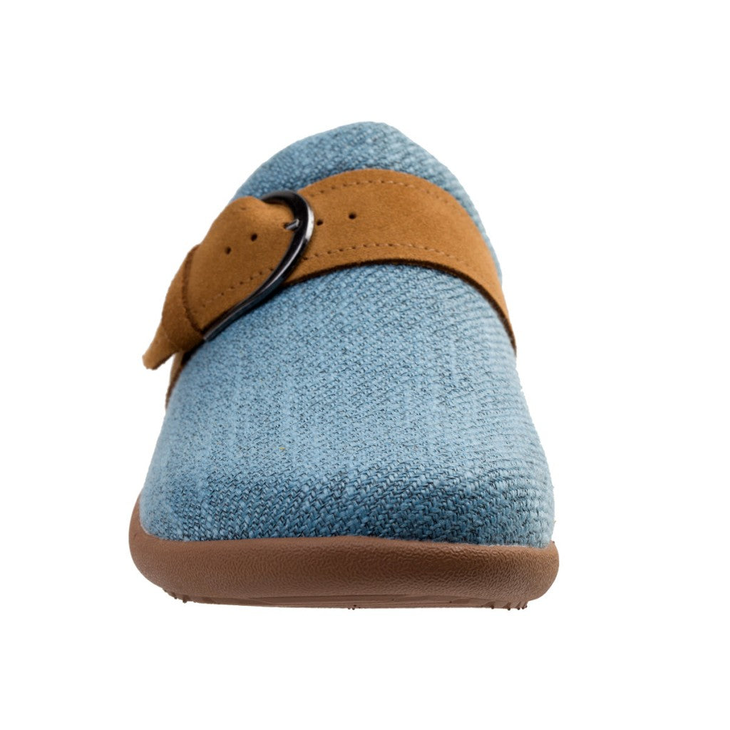Spenco Aria '23 Slide Women's Shoes - Blue - Product View - 3