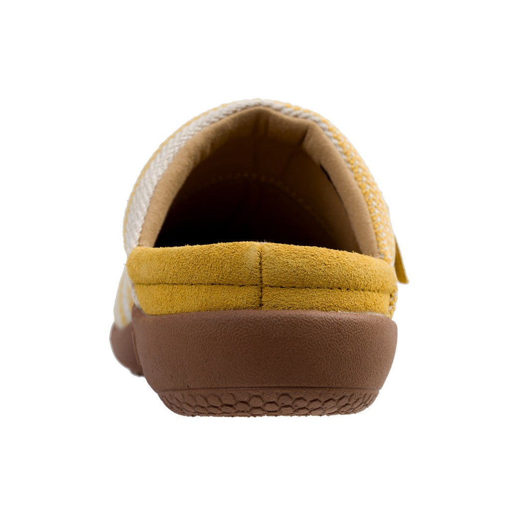 Spenco Aria Stripe Slide Supportive Comfort Women's Shoes - Yellow - Product View - 5