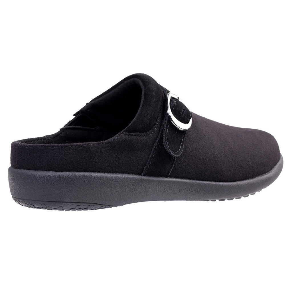 Spenco Ashley Wool Supportive Women's Shoes - Black - Product View - 4