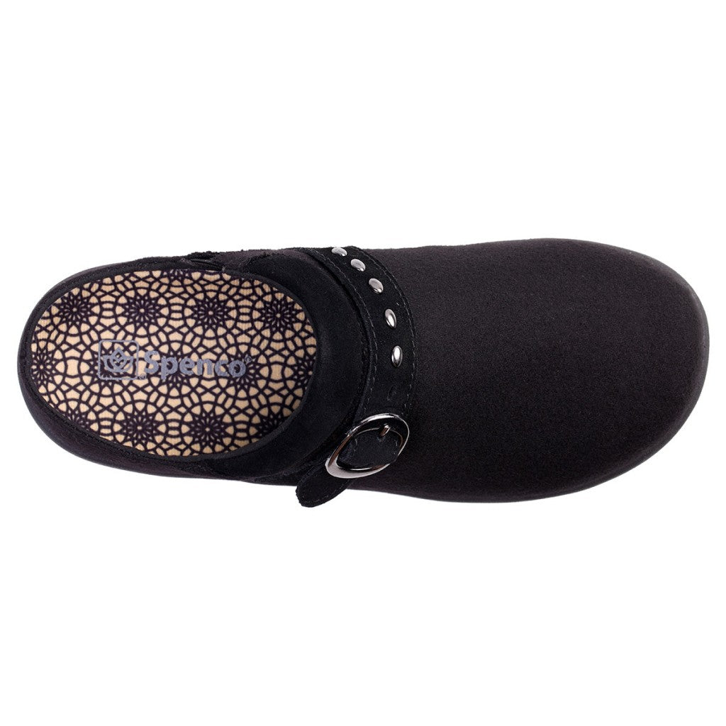 Spenco Ashley Wool Supportive Women's Shoes - Black - Product View - 7