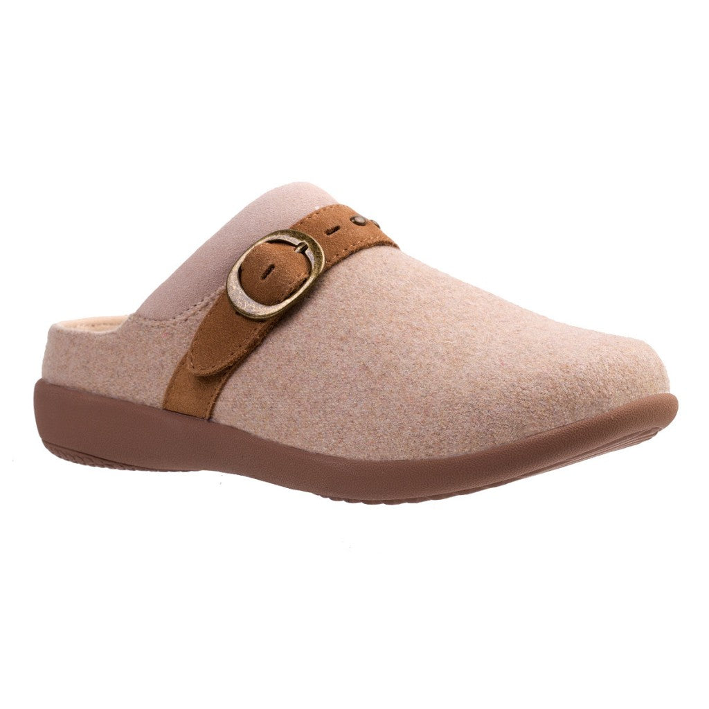 Spenco Ashley Wool Supportive Women's Shoes - Light Taupe - Product View - 2