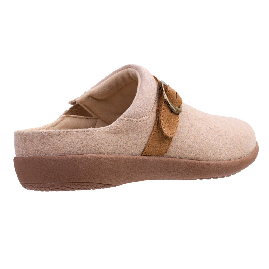 Spenco Ashley Wool Supportive Women's Shoes - Light Taupe - Product View - 4