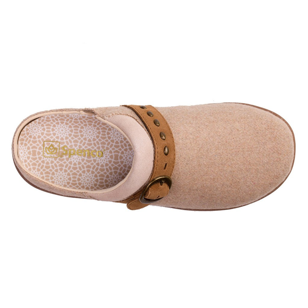 Spenco Ashley Wool Supportive Women's Shoes - Light Taupe - Product View - 7