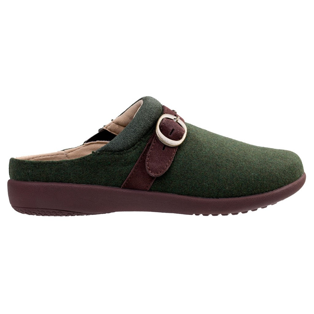 Spenco Ashley Wool Supportive Women's Shoes - Olive - Product View - 1