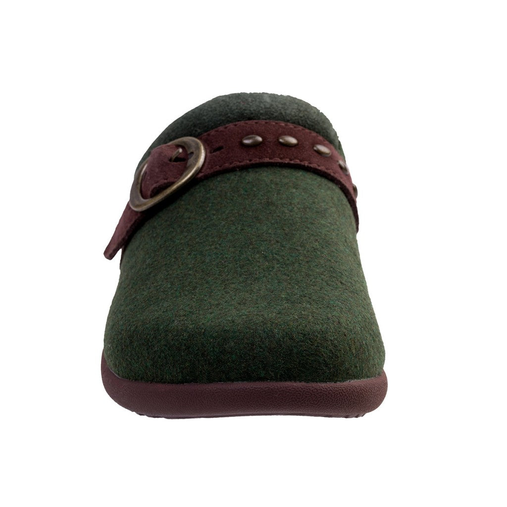 Spenco Ashley Wool Supportive Women's Shoes - Olive - Product View - 3