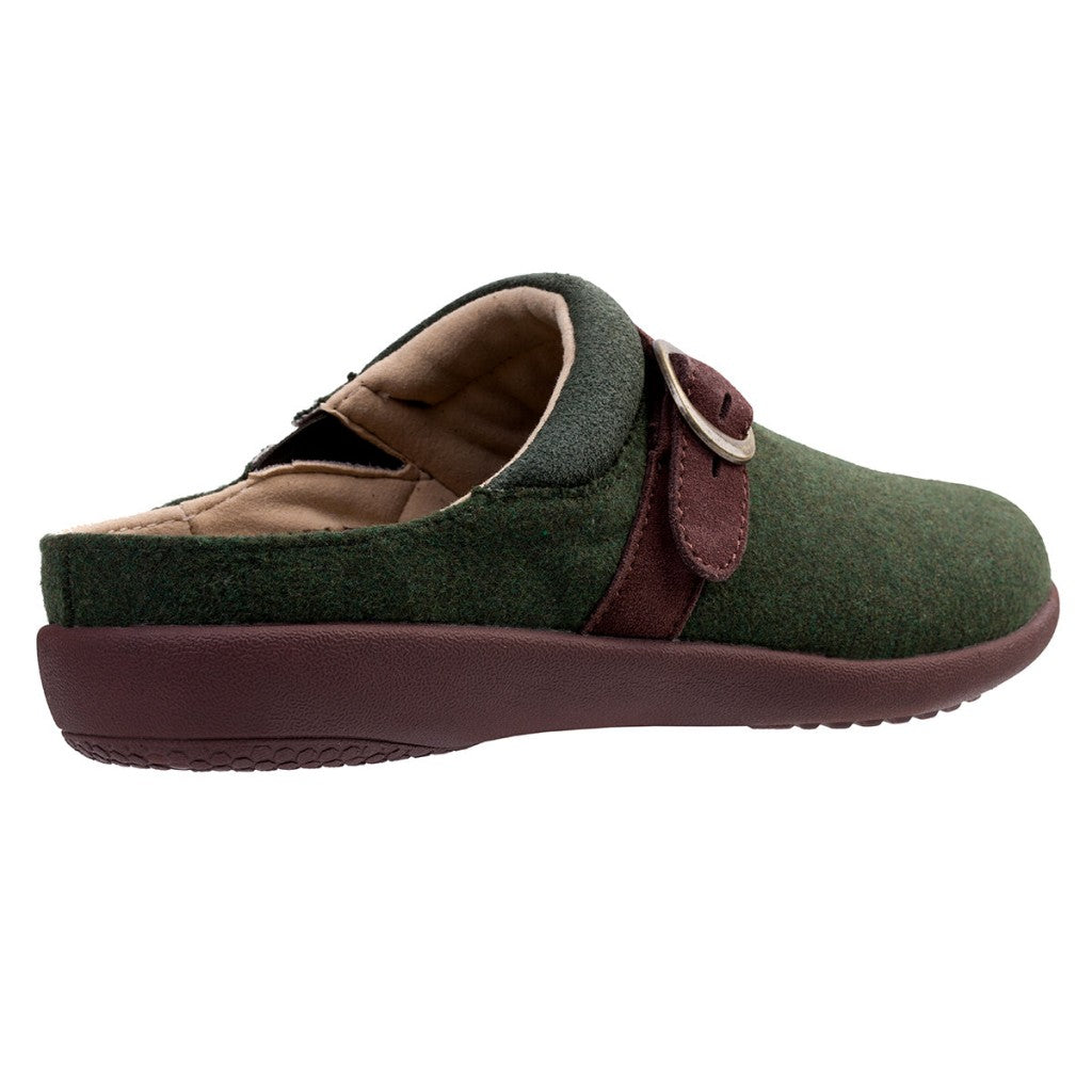 Spenco Ashley Wool Supportive Women's Shoes - Olive - Product View - 4