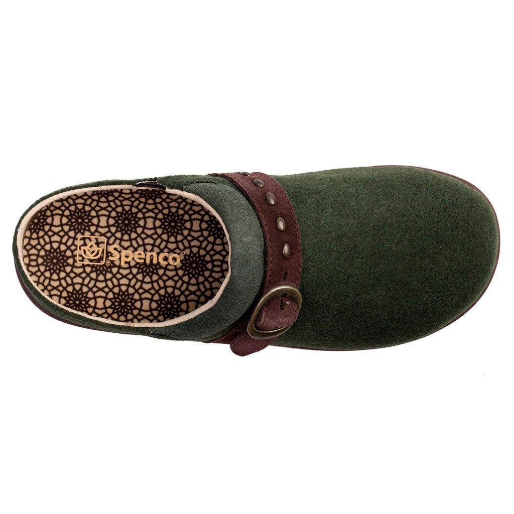 Spenco Ashley Wool Supportive Women's Shoes - Olive - Product View - 7