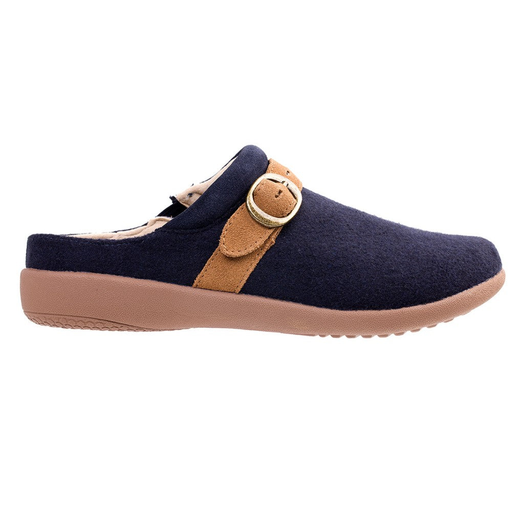 Spenco Ashley Wool Women's Shoes - Navy - Product View - 1