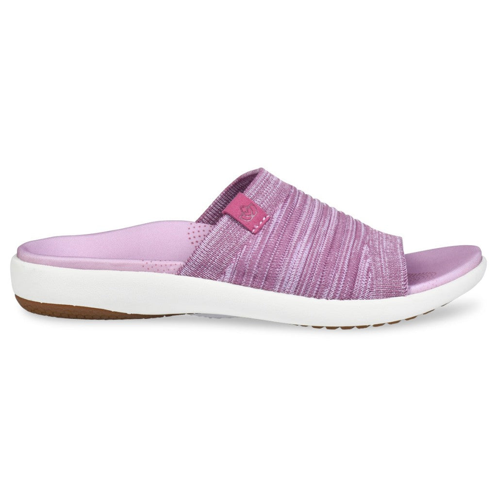Spenco Astoria Slide Contoured Comfort with Metatarsal Support Women's Sandals - Heather Rose - Product View - 1