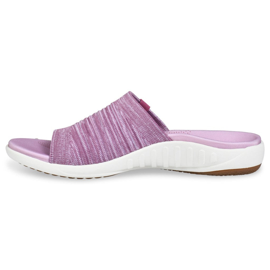 Spenco Astoria Slide Contoured Comfort with Metatarsal Support Women's Sandals - Heather Rose - Product View - 5