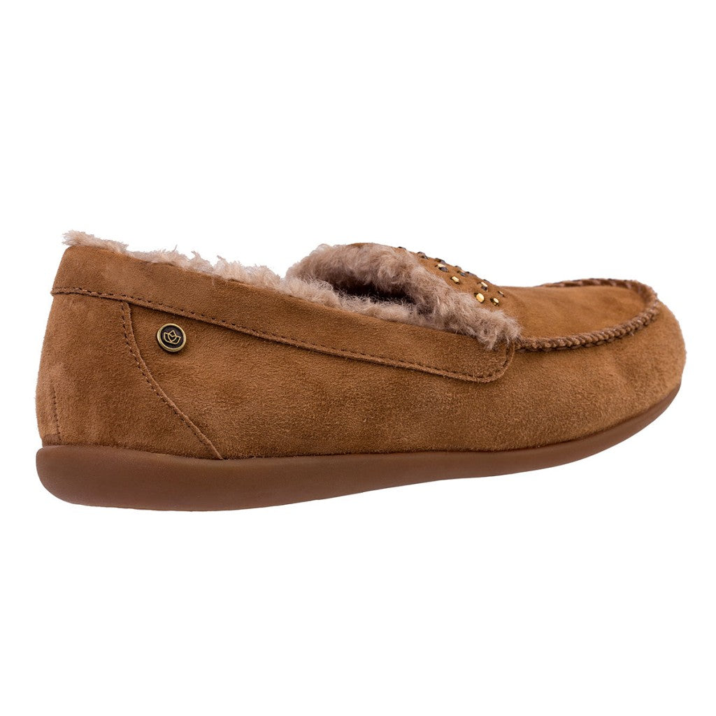 Spenco Balboa Rhinestone Women's Slippers - Brown - Product View - 4