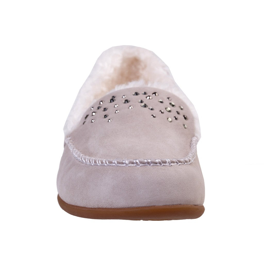 Spenco Balboa Rhinestone Women's Slippers - Grey - Product View - 3