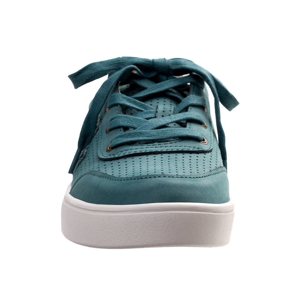 Spenco Belmont Sneaker Women's Shoes - Mallard Green - Product View - 3