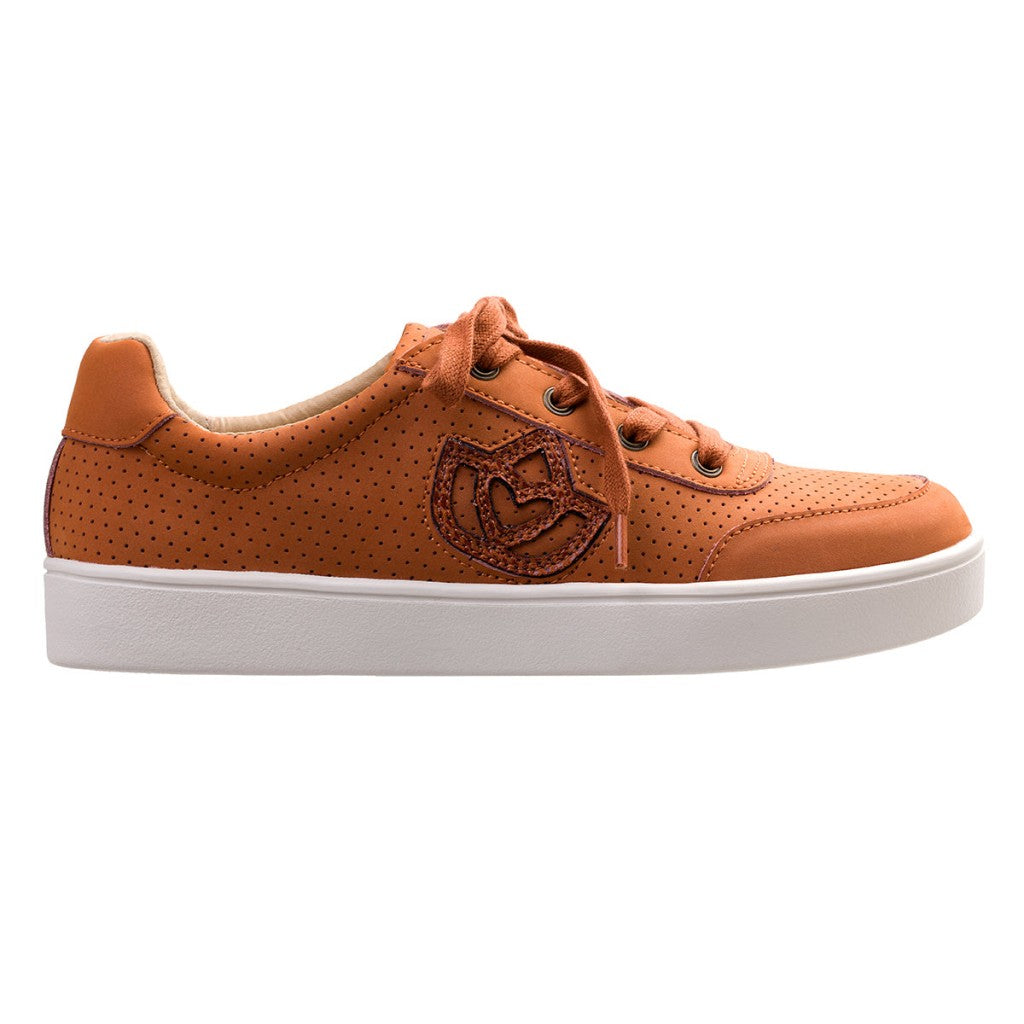 Spenco Belmont Sneaker Women's Shoes - Rust - Product View - 1