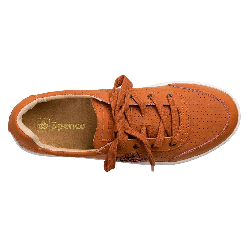 Spenco Belmont Sneaker Women's Shoes - Rust - Product View - 7