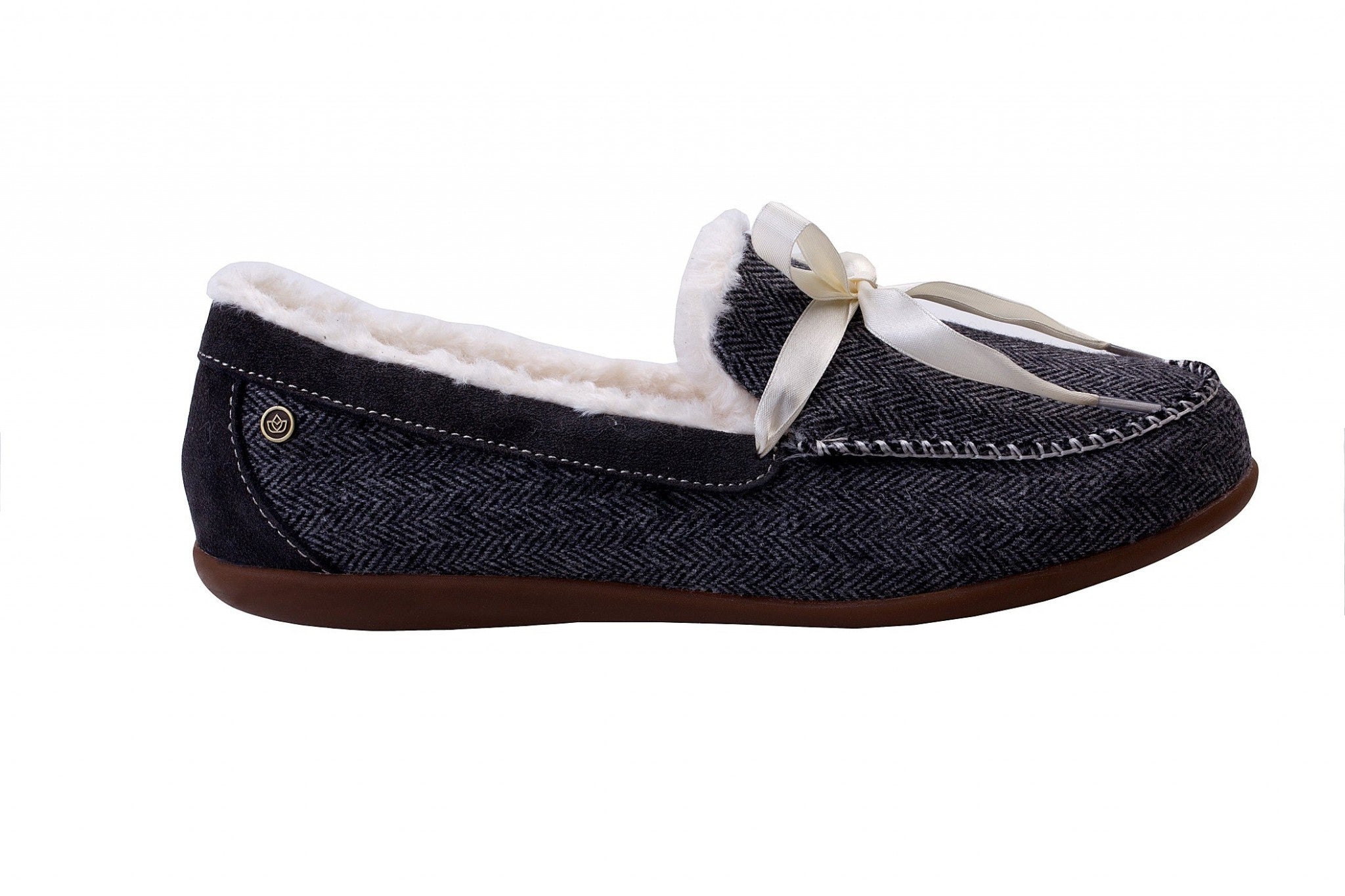 Spenco Birch Supportive Footbed Women's Slippers - Black - Product View - 1