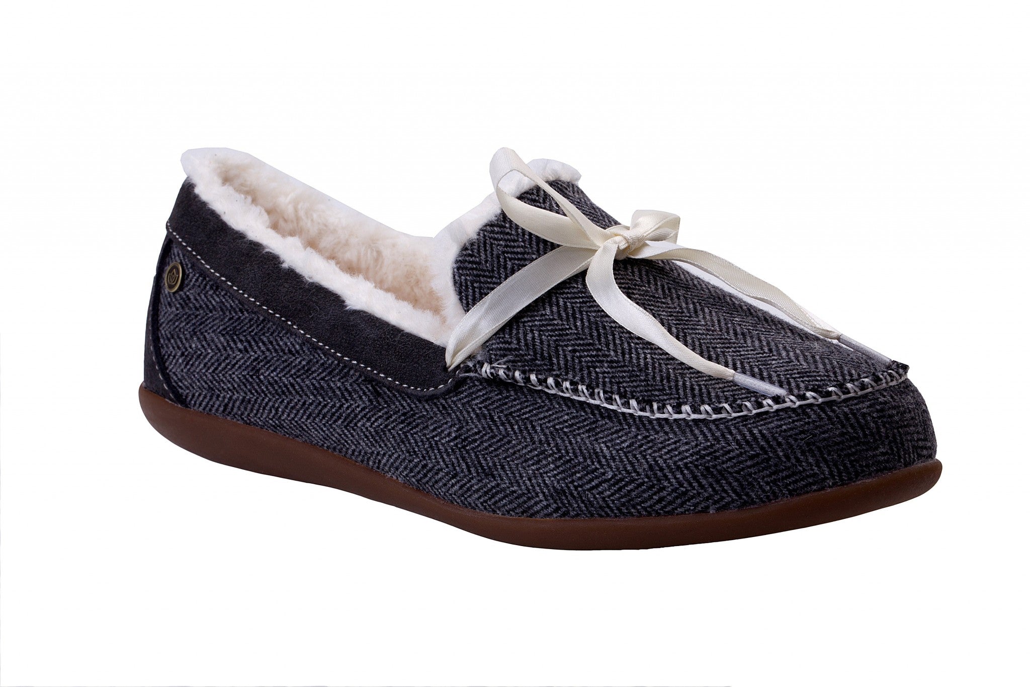 Spenco Birch Supportive Footbed Women's Slippers - Black - Product View - 2