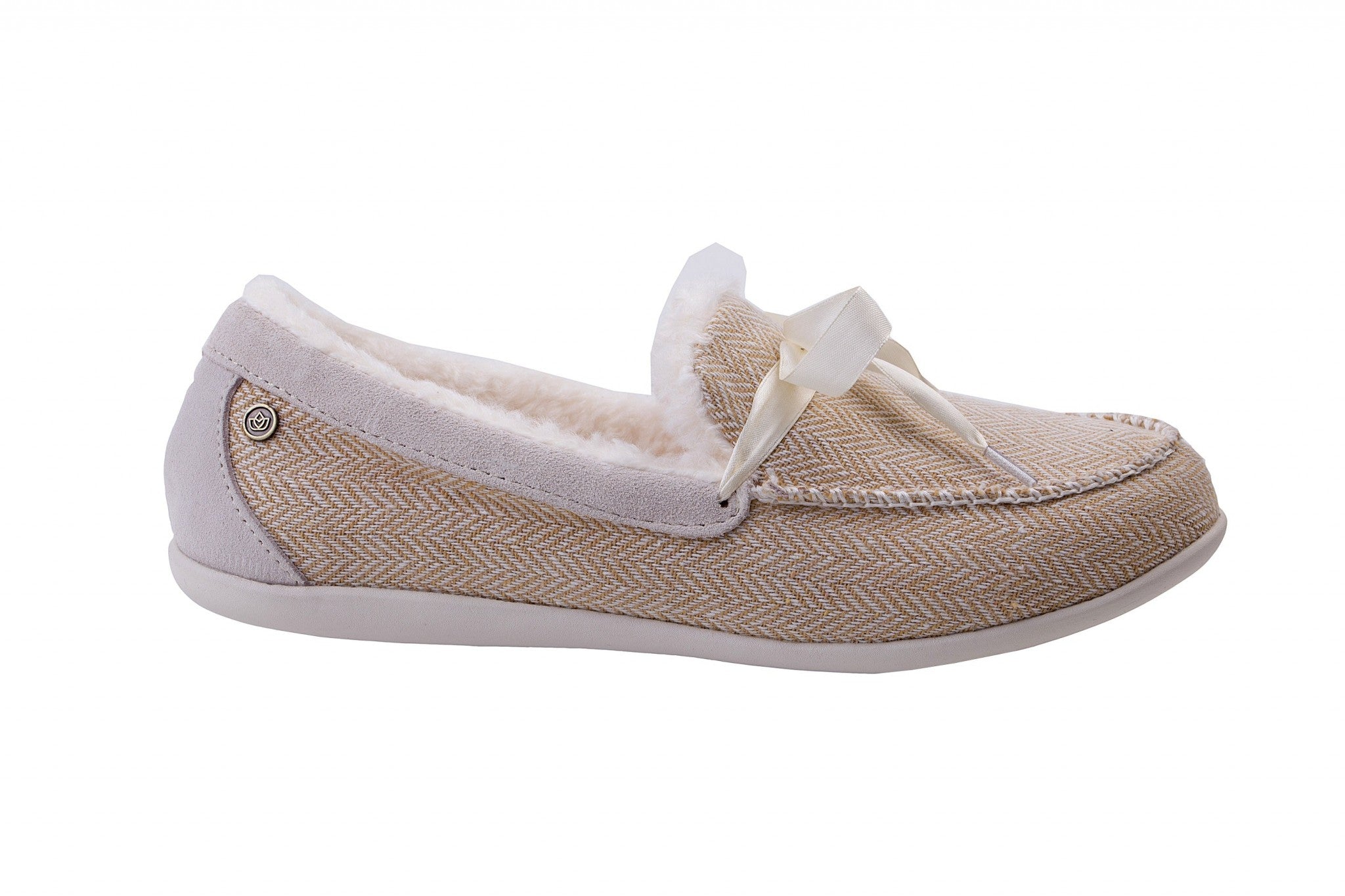 Spenco Birch Supportive Footbed Women's Slippers - Egg Nog - Product View - 1