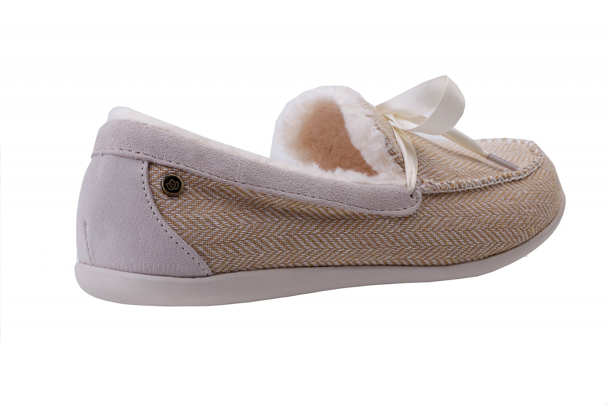 Spenco Birch Supportive Footbed Women's Slippers - Egg Nog - Product View - 3