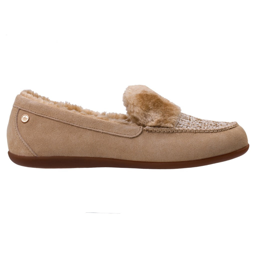 Spenco Birch Tweed Supportive Women's Slippers - Tan - Product View - 1