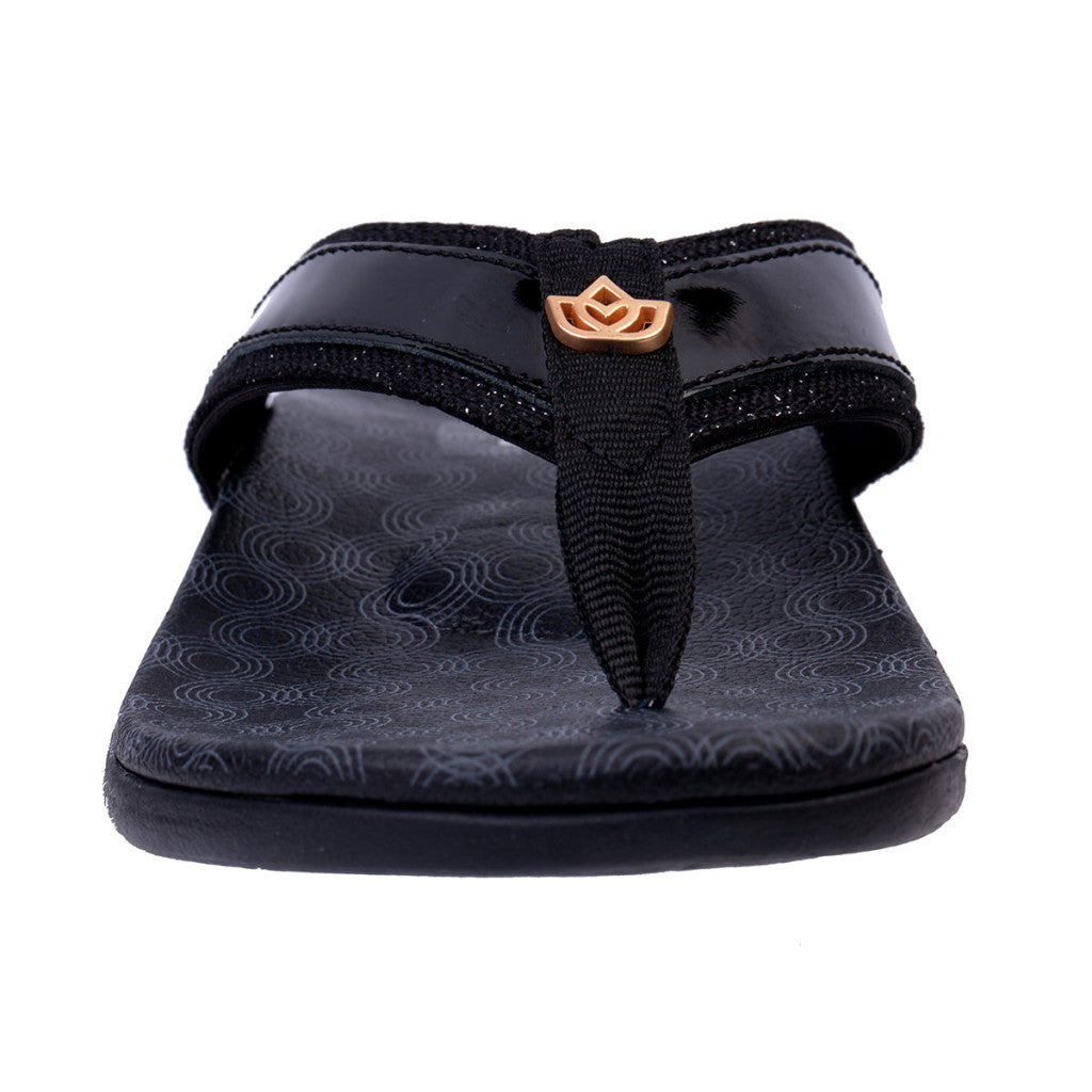 Spenco Cabo Full Contact Comfort Women's Sandals - Black - Product View - 3