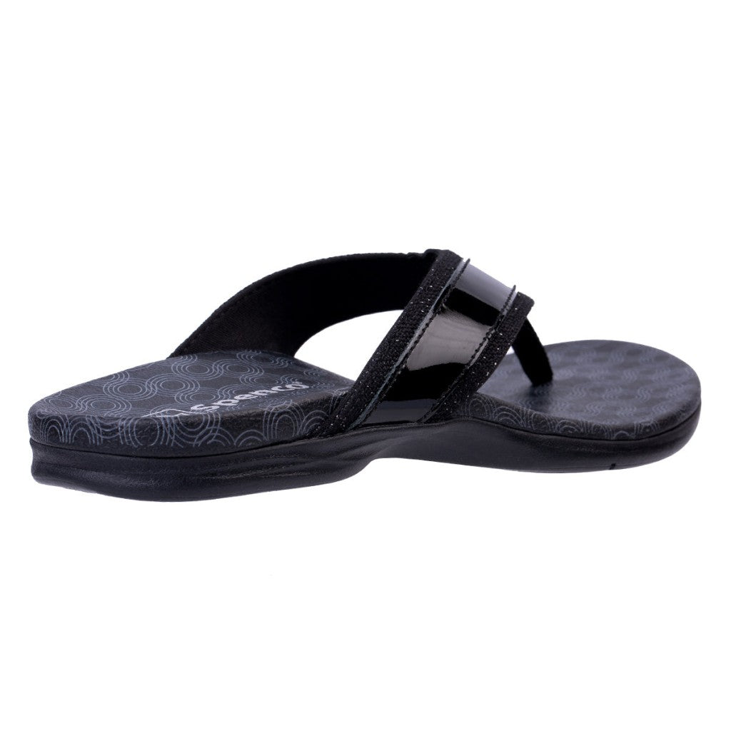 Spenco Cabo Full Contact Comfort Women's Sandals - Black - Product View - 4