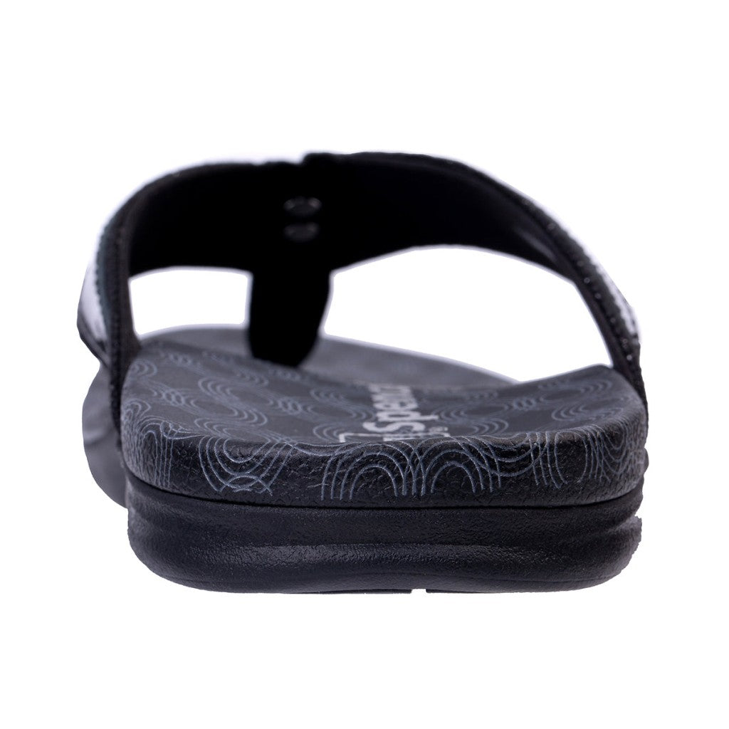 Spenco Cabo Full Contact Comfort Women's Sandals - Black - Product View - 5