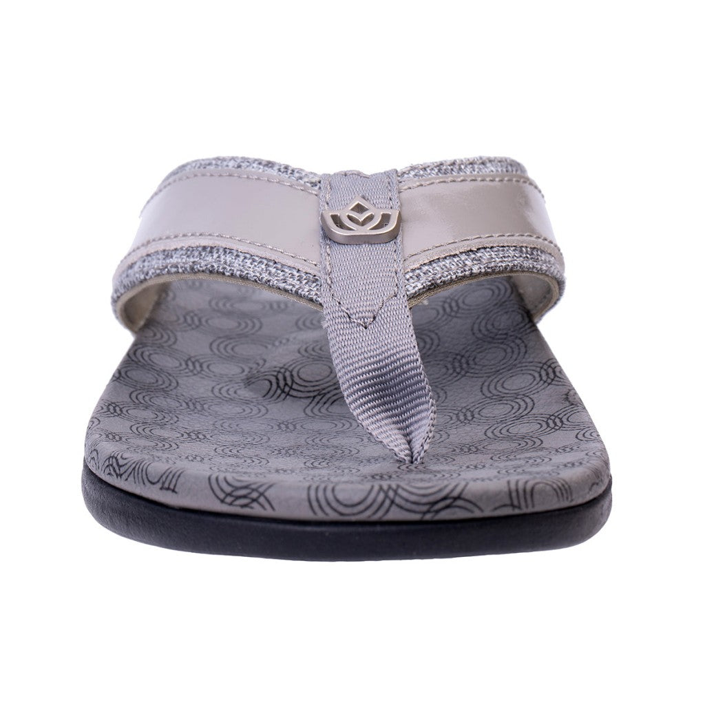 Spenco Cabo Full Contact Comfort Women's Sandals - Grey - Product View - 3