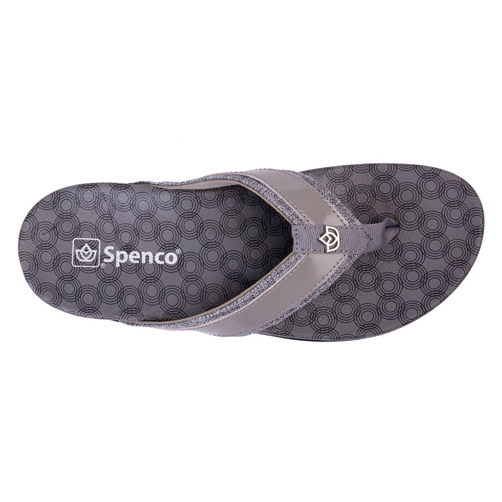 Spenco Cabo Full Contact Comfort Women's Sandals - Grey - Product View - 7