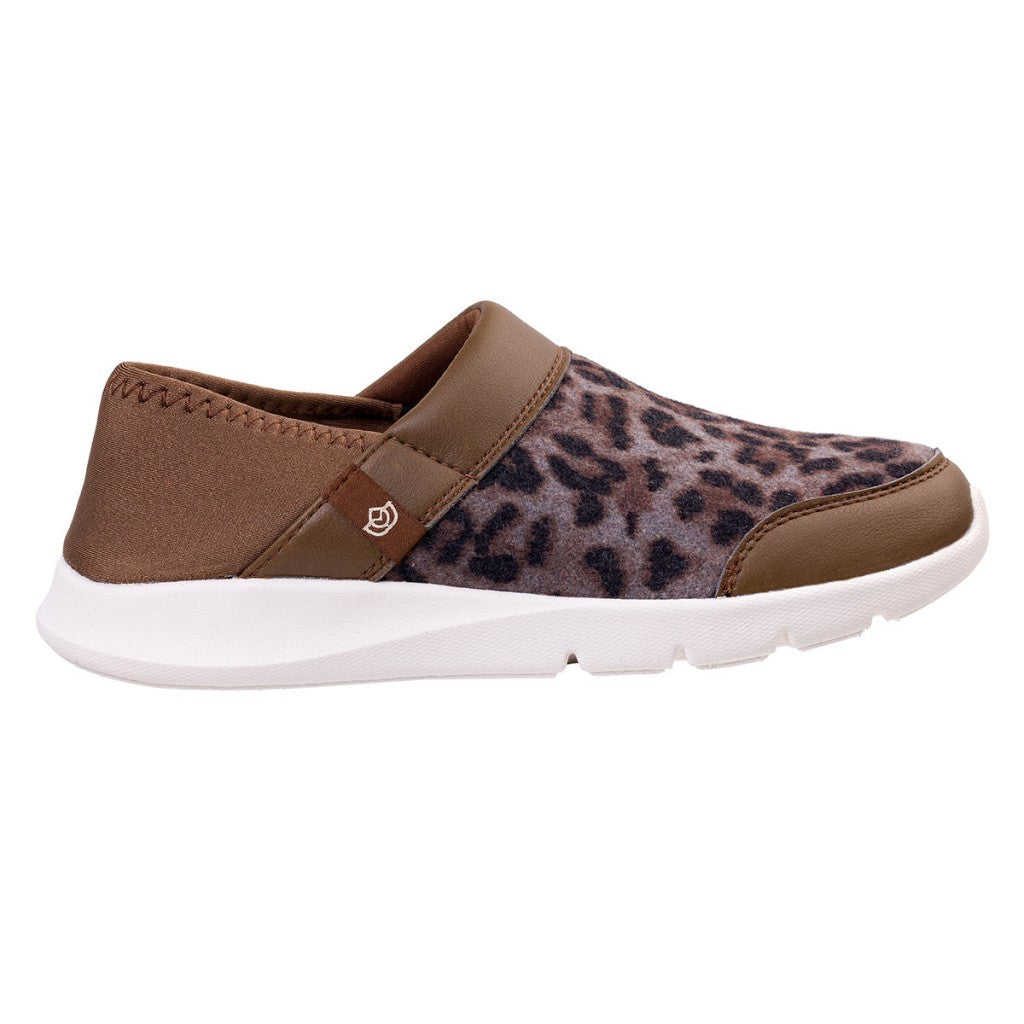 Spenco Cabriolet Full Contact Comfort Women's Shoes - Brown Leopard - Product View - 1