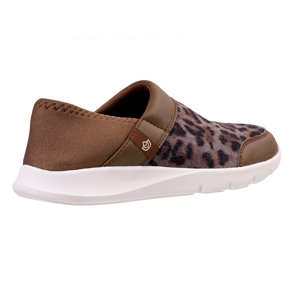Spenco Cabriolet Full Contact Comfort Women's Shoes - Brown Leopard - Product View - 4