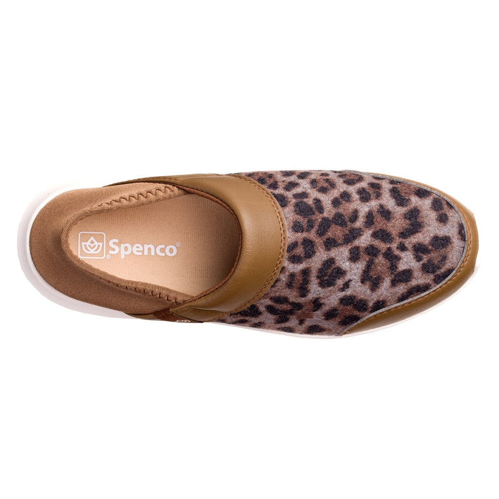 Spenco Cabriolet Full Contact Comfort Women's Shoes - Brown Leopard - Product View - 7