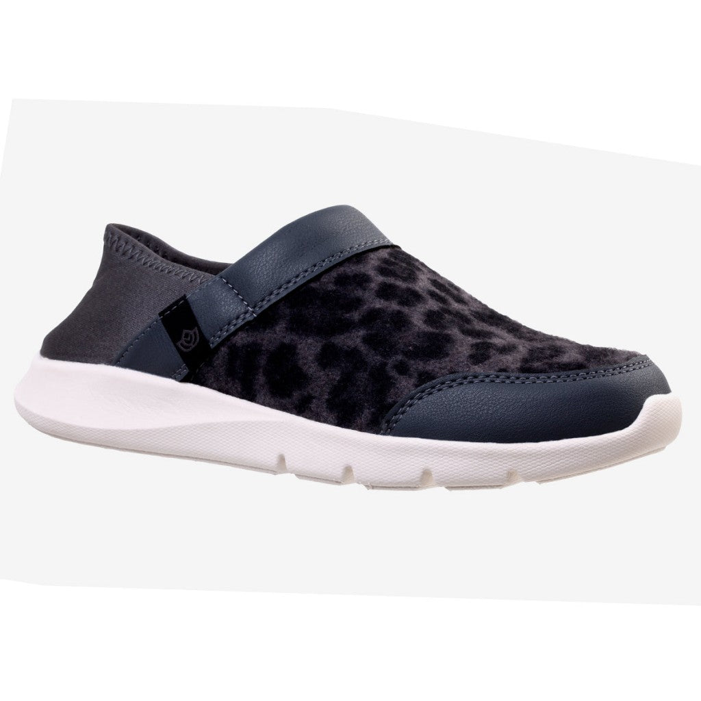 Spenco Cabriolet Full Contact Comfort Women's Shoes - Grey Leopard - Product View - 2
