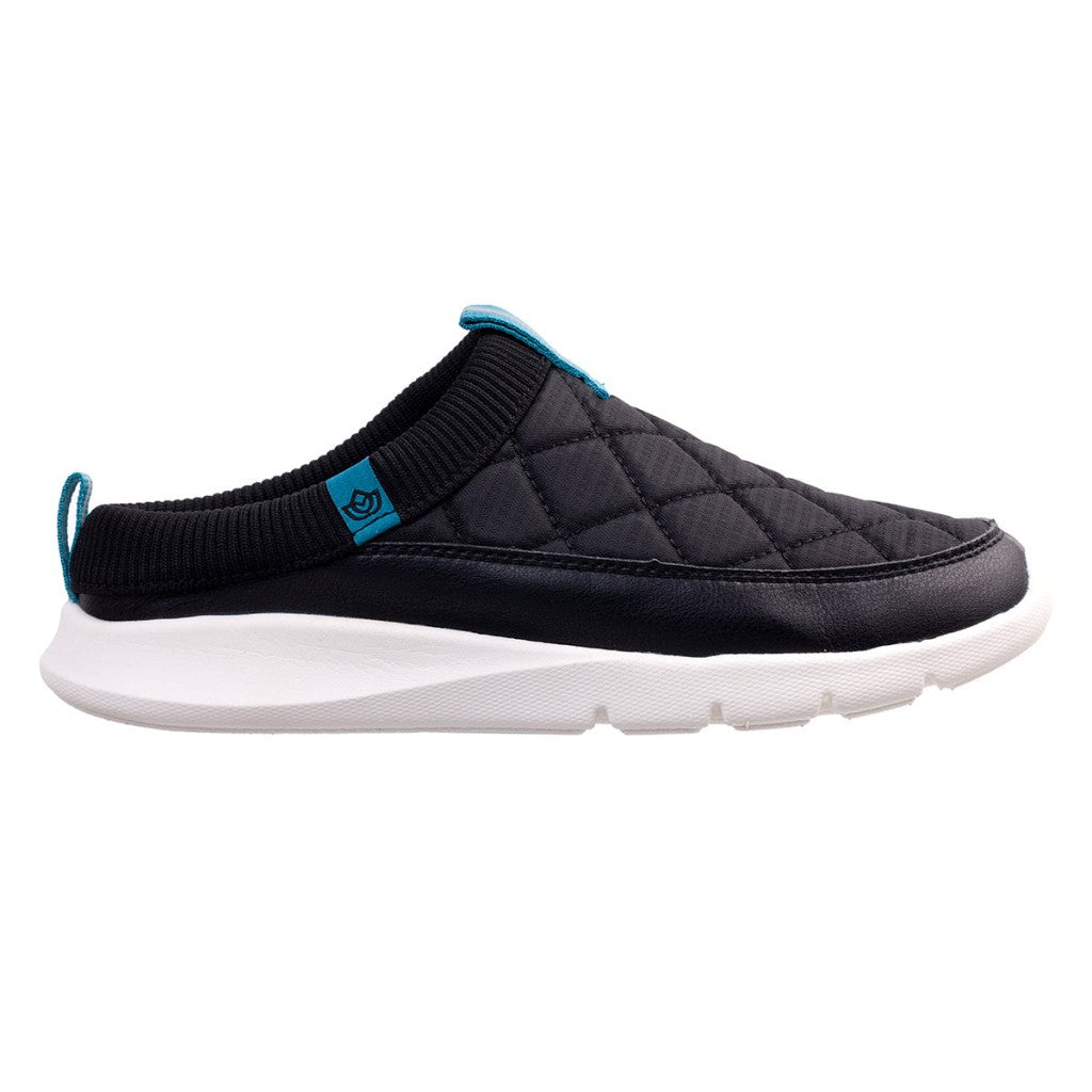 Spenco Clara Quilted Slide Full Contact Comfort Women's Shoes - Black - Product View - 1
