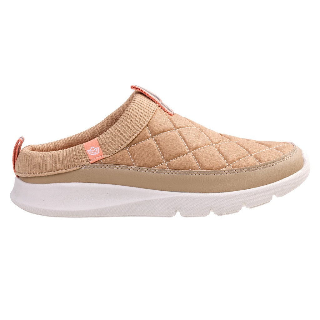Spenco Clara Quilted Slide Full Contact Comfort Women's Shoes - Tan - Product View - 1