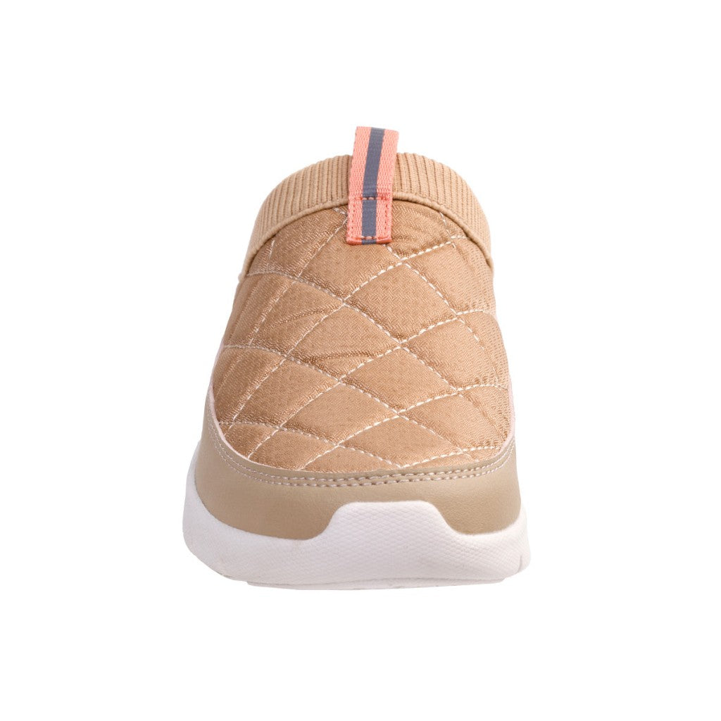 Spenco Clara Quilted Slide Full Contact Comfort Women's Shoes - Tan - Product View - 3