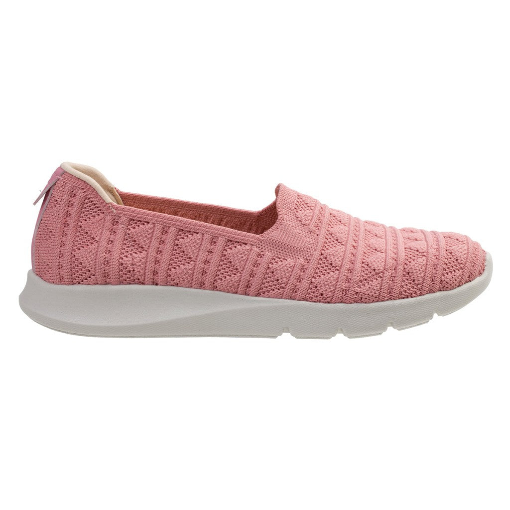 Spenco Comfort Stretch Crochet Women's Shoes - Rose Tan - Product View - 1