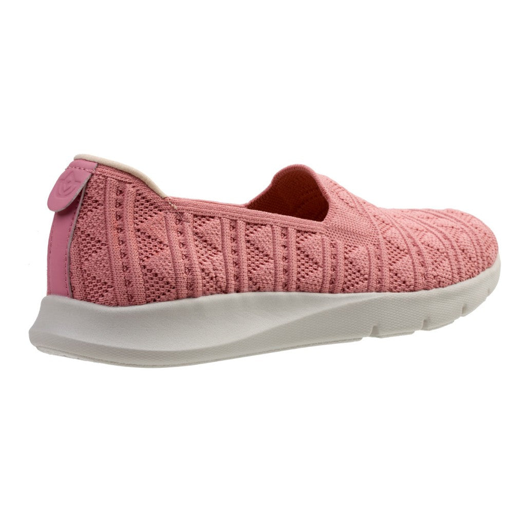 Spenco Comfort Stretch Crochet Women's Shoes - Rose Tan - Product View - 4