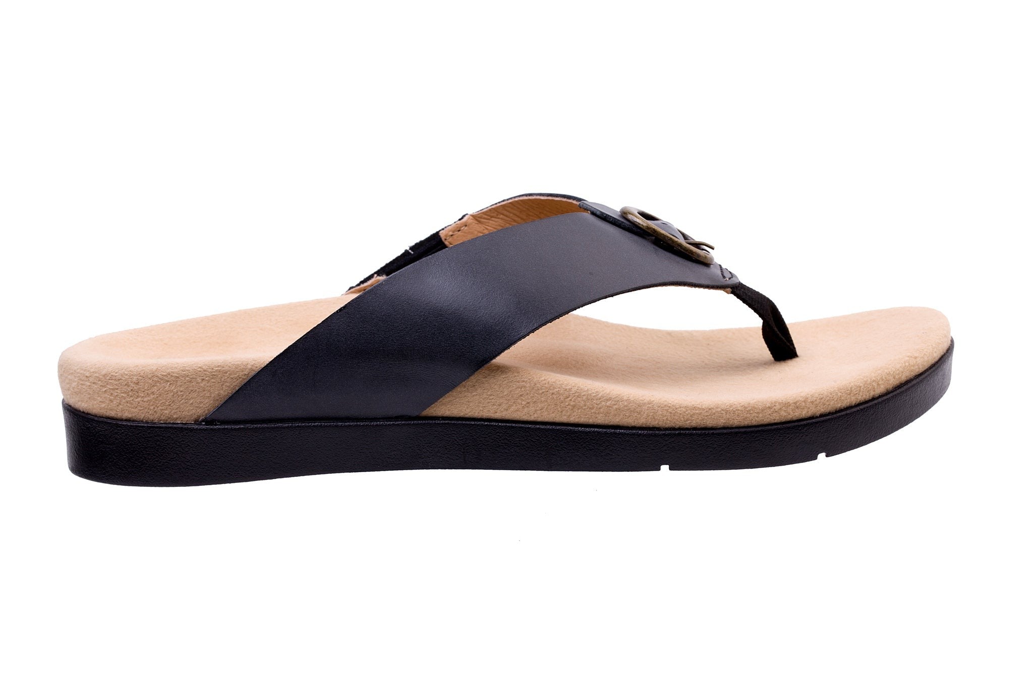 Spenco Coronado Full Contact Comfort Women's Sandals - Black - Product View - 1
