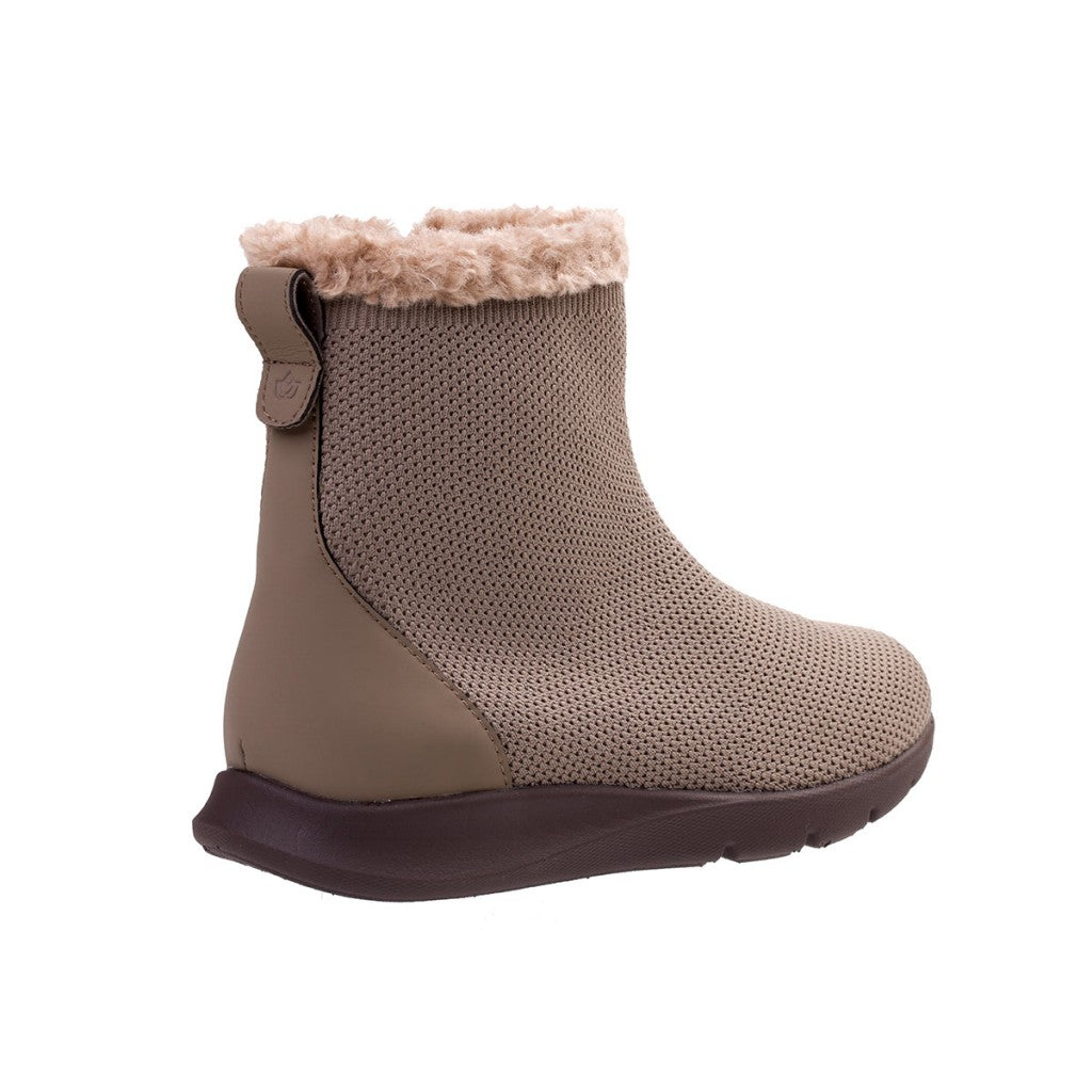 Spenco Cozy Winter Boot Womens Boots - Fossil - Product View - 4