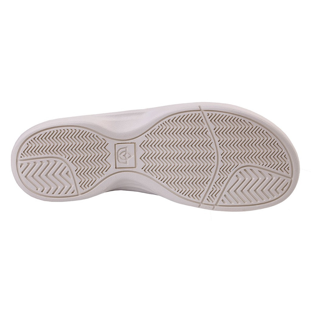Spenco Crista Slide Women's Sandals - Blue Fog - Product View - 6